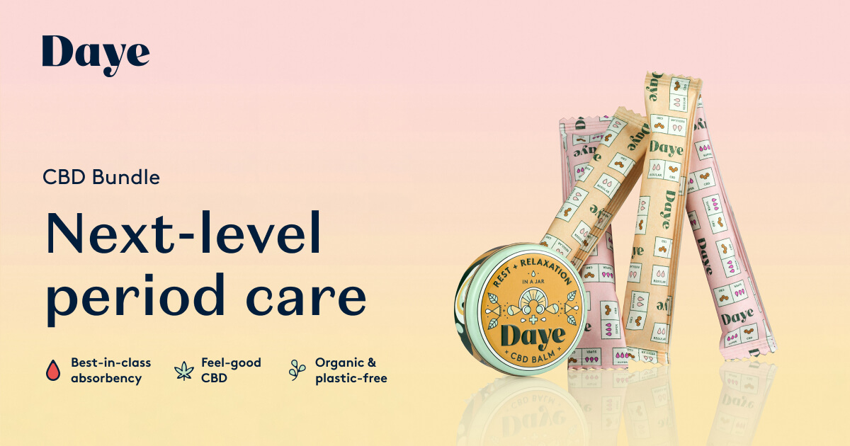 Organic CBDinfused tampons and balm